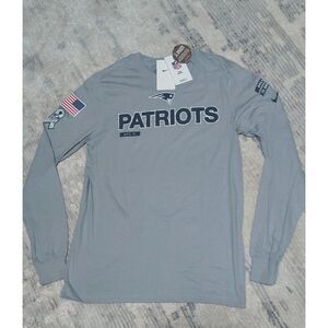 Nike New England Patriots Salute To Service Long Sleeve Mens S NWT